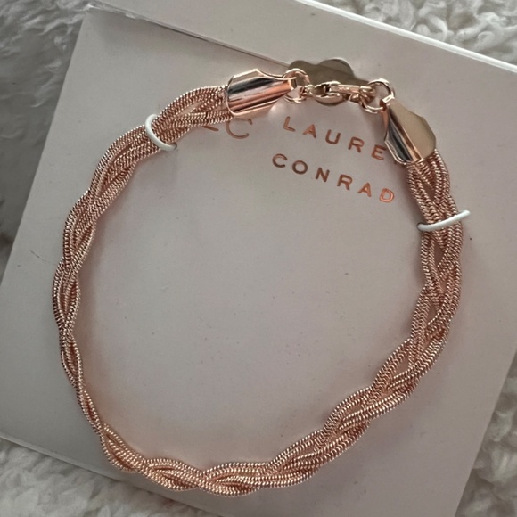 *LC Lauren Conrad Braided Chain Bracelet* - Picture 2 of 3